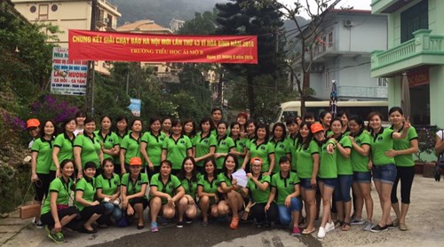 Tiểu học Ái Mộ B đến với Chung kết giải chạy Báo Hà Nội mới lần thứ 43 “Vì hoà bình”